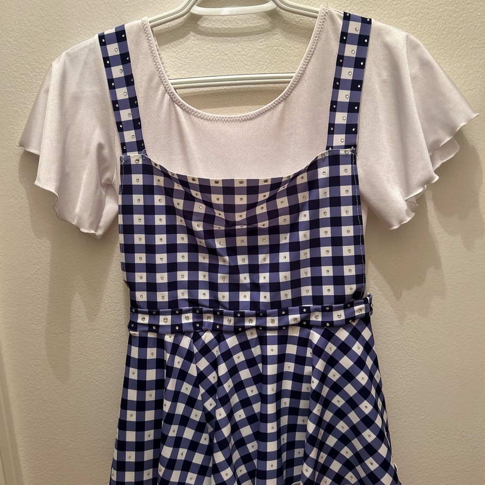 Wizard Of Oz Dorothy Figure Skating Costume
